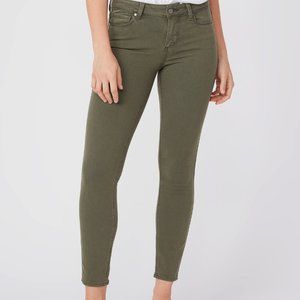 PAIGE army green jeans size 29
